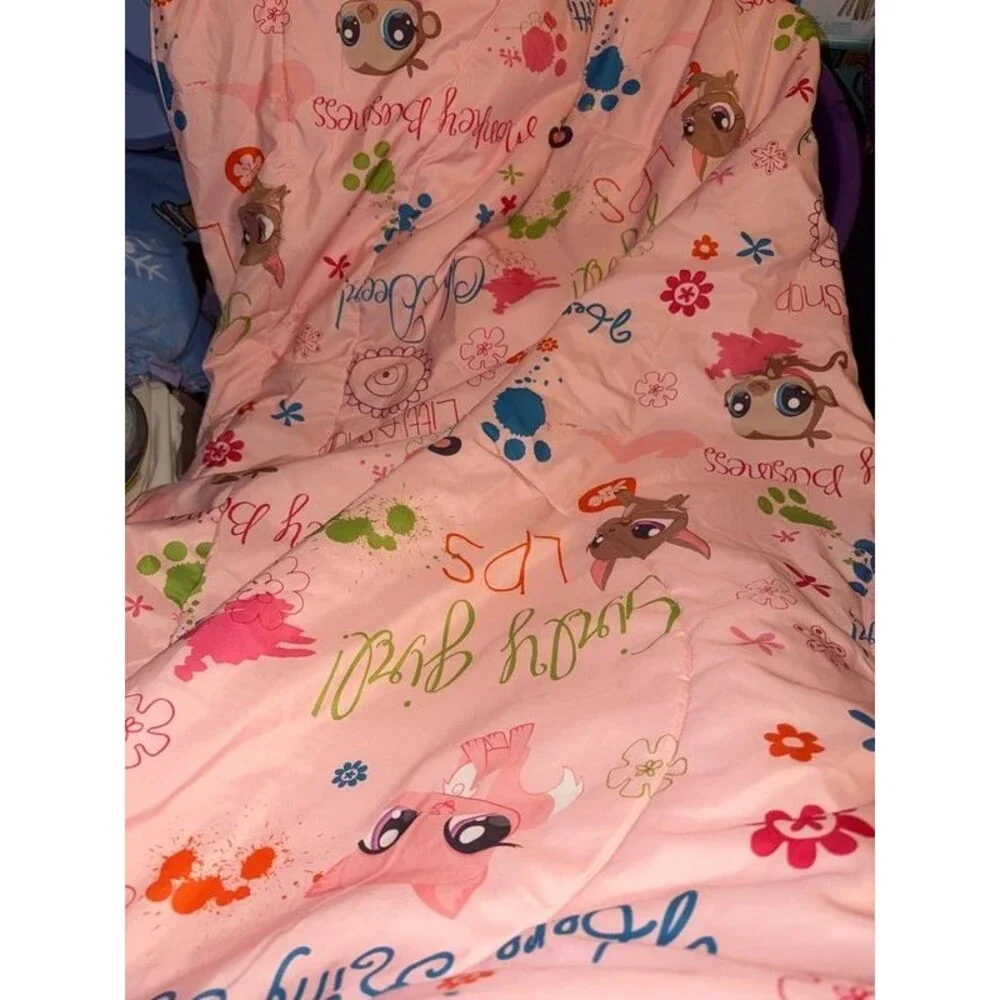 Full-size littlest pet shop comforter vintage